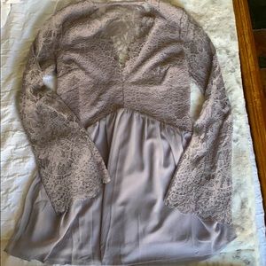 Purple lace Tobi dress